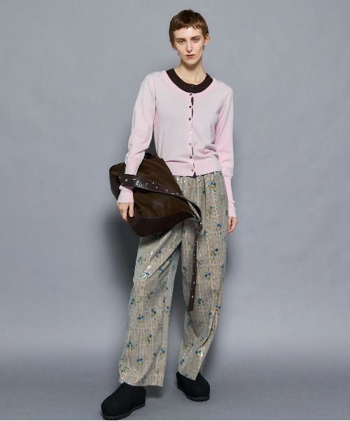 MAISON SPECIAL(メゾンスペシャル)の「Multiway Cardigan Set Knit Tops/マルチウェイカーディガンセットニットトップス(カーディガン/ボレロ・レディース・イエロー/ピンク/レッド/グレー・FREE)」の17枚目の写真