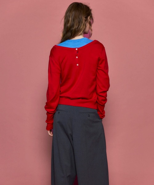 MAISON SPECIAL（メゾンスペシャル）の「Multiway Cardigan Set Knit