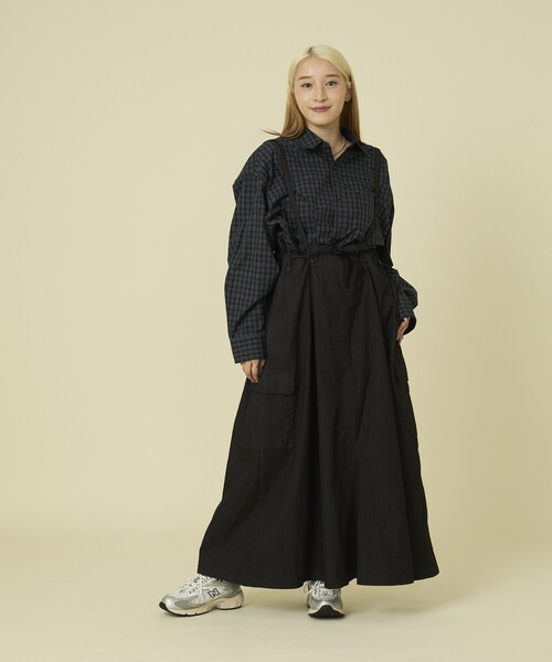 FREAK'S STORE（フリークスストア）の「チェック ショートシャツ（シャツ/ブラウス・レディース・ブラック/グリーン/ブラウン・ﾌﾘ-）」の17枚目の写真