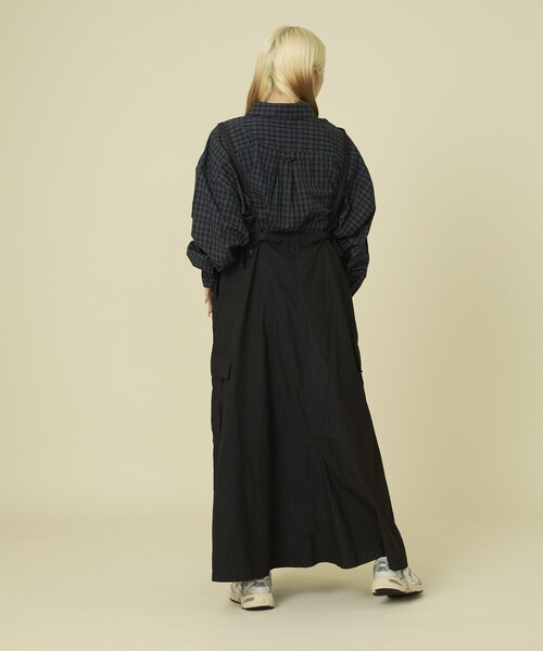 FREAK'S STORE（フリークスストア）の「チェック ショートシャツ（シャツ/ブラウス・レディース・ブラック/グリーン/ブラウン・ﾌﾘ-）」の19枚目の写真