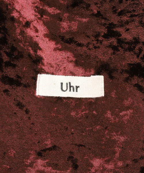 Spick & Span(スピックアンドスパン)の「《一部店舗+WEB限定》Uhr/ウーア 別注Velour Tote(トートバッグ・レディース・ブラウン/バイオレット・FREE)」の11枚目の写真