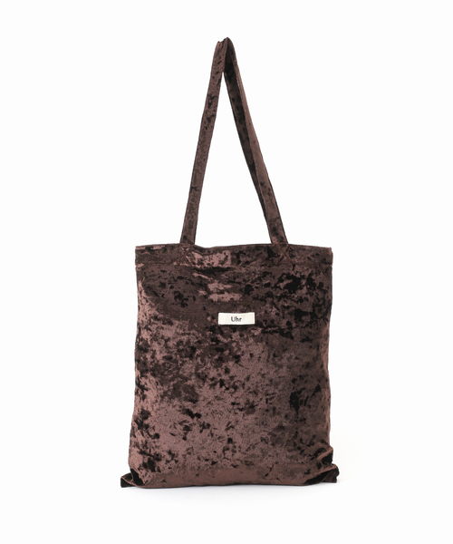 Spick & Span(スピックアンドスパン)の「《一部店舗+WEB限定》Uhr/ウーア 別注Velour Tote(トートバッグ・レディース・ブラウン/バイオレット・FREE)」の15枚目の写真