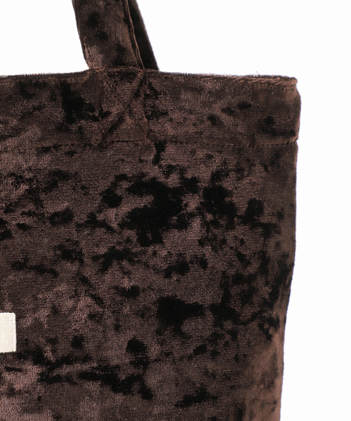 Spick & Span(スピックアンドスパン)の「《一部店舗+WEB限定》Uhr/ウーア 別注Velour Tote(トートバッグ・レディース・ブラウン/バイオレット・FREE)」の16枚目の写真