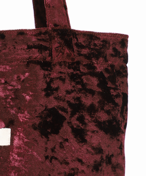 Spick & Span(スピックアンドスパン)の「《一部店舗+WEB限定》Uhr/ウーア 別注Velour Tote(トートバッグ・レディース・ブラウン/バイオレット・FREE)」の18枚目の写真