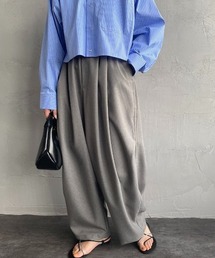 mizuiro ind/ミズイロインド] ワイドカーゴパンツ（カーゴパンツ