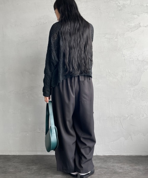 mizuiro ind/ミズイロインド] ワイドカーゴパンツ（カーゴパンツ