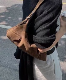 FUNALIVE（ファンアライブ）の「ヴィンテージ ムード スエード タッチ 2way ホーボーバッグ（ハンドバッグ）」