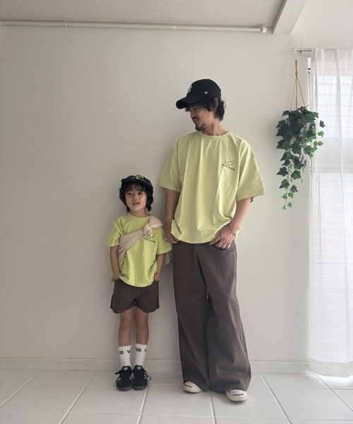 Fluffy BROTHERS(フラッフィーブラザーズ)の「製品染めワイドパンツ(その他パンツ・レディース・チャコール/ブラウン・S/M/L/XL)」の15枚目の写真