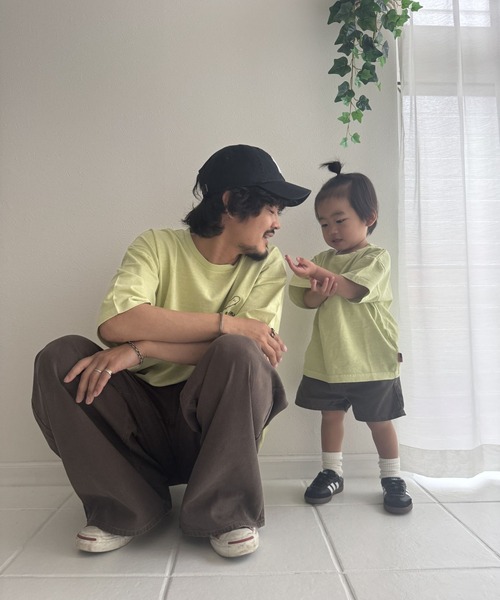 Fluffy BROTHERS(フラッフィーブラザーズ)の「製品染めワイドパンツ(その他パンツ・レディース・チャコール/ブラウン・S/M/L/XL)」の17枚目の写真
