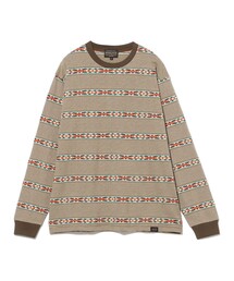 PENDLETON（ペンドルトン）の「PENDLETON / ジャカード ロングスリーブ Tシャツ（Tシャツ/カットソー）」