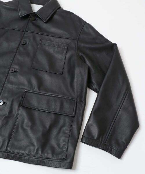 TICCA（ティッカ）の「『別注』TICCA×URBAN RESEARCH　レザーカバーオール（その他アウター・レディース・ブラック/ダークブラウン・FREE）」の11枚目の写真