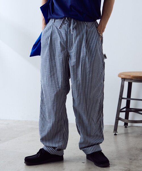 CIAOPANIC TYPY（チャオパニックティピー）の「【PATTIPATTI】タックワイドワークパンツ（その他パンツ・メンズ・ネイビー/ダークブルー・MEDIUM/LARGE）」の11枚目の写真