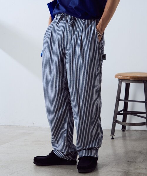 CIAOPANIC TYPY（チャオパニックティピー）の「【PATTIPATTI】タックワイドワークパンツ（その他パンツ・メンズ・ネイビー/ダークブルー・MEDIUM/LARGE）」の12枚目の写真