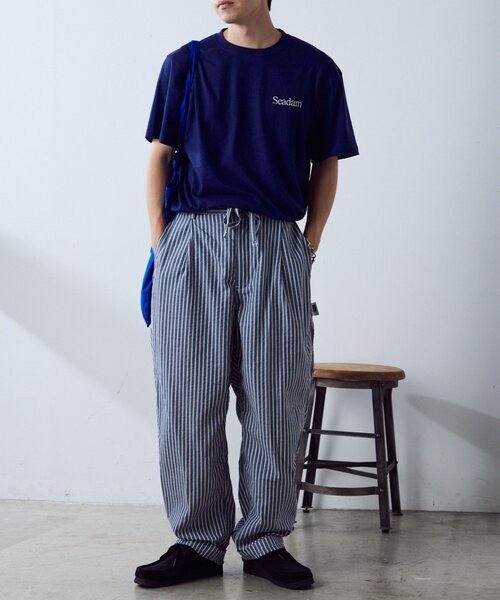CIAOPANIC TYPY（チャオパニックティピー）の「【PATTIPATTI】タックワイドワークパンツ（その他パンツ・メンズ・ネイビー/ダークブルー・MEDIUM/LARGE）」の16枚目の写真