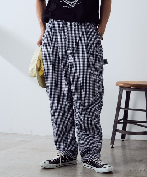 CIAOPANIC TYPY（チャオパニックティピー）の「【PATTIPATTI】タックワイドワークパンツ（その他パンツ・メンズ・ネイビー/ダークブルー・MEDIUM/LARGE）」の20枚目の写真