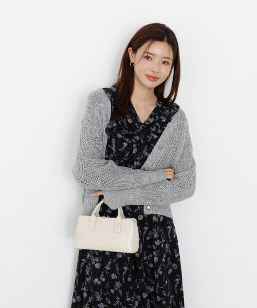 PROPORTION BODY DRESSING(プロポーションボディドレッシング)の「ラッフルフリルフラワーワンピース / 1215240903(ワンピース・レディース・ピンク/ブラック・P/S/MEDIUM)」の8枚目の写真