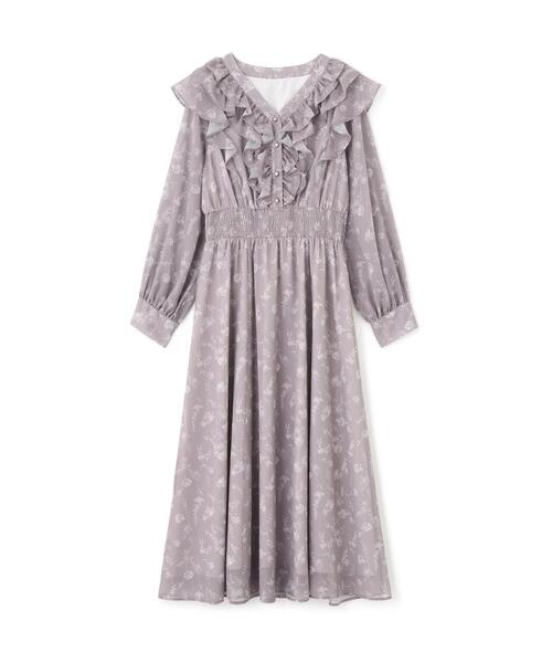 PROPORTION BODY DRESSING(プロポーションボディドレッシング)の「ラッフルフリルフラワーワンピース / 1215240903(ワンピース・レディース・ピンク/ブラック・P/S/MEDIUM)」の14枚目の写真