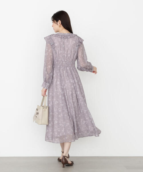 PROPORTION BODY DRESSING(プロポーションボディドレッシング)の「ラッフルフリルフラワーワンピース / 1215240903(ワンピース・レディース・ピンク/ブラック・P/S/MEDIUM)」の19枚目の写真