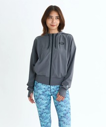 YOUR ALLY HOODIE/ロキシー速乾UVカットジップアップスウェットトレーナー