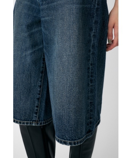 MOUSSY(マウジー)の「KNEE LENGTH バミューダパンツ(デニムパンツ・レディース・ブラック/ダークブルー・0/1/2)」の20枚目の写真