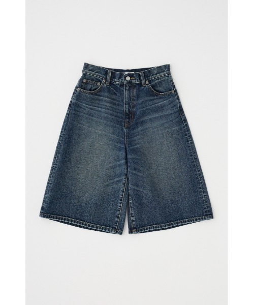 MOUSSY(マウジー)の「KNEE LENGTH バミューダパンツ(デニムパンツ・レディース・ブラック/ダークブルー・0/1/2)」の21枚目の写真