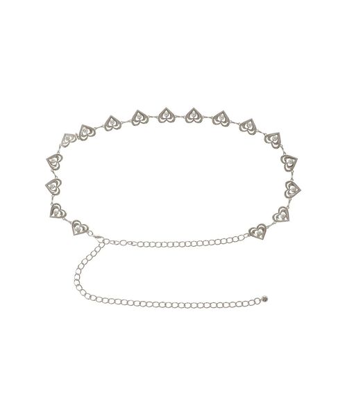 EATME（イートミー）の「フェイクパールハートベルト（ベルト・レディース・ブラック・FREE）」の13枚目の写真