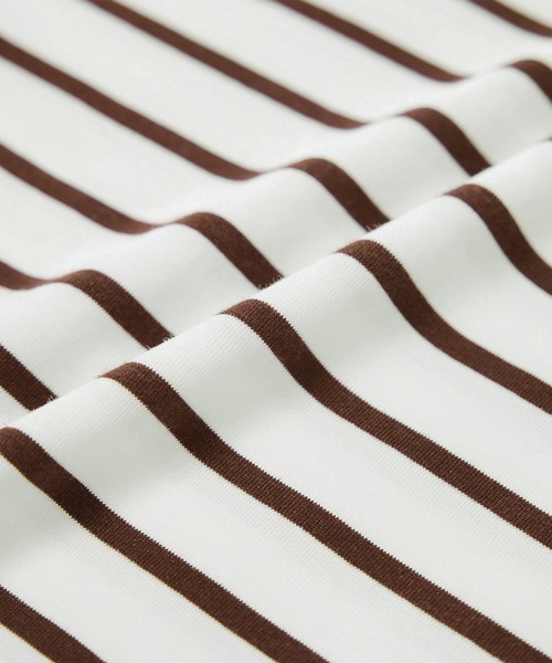 ROPE' PICNIC（ロペピクニック）の「ボックスシルエットボーダーカットソー（Tシャツ/カットソー・レディース・ブルー系その他/ブラウン/ブラック系その他・FREE）」の14枚目の写真