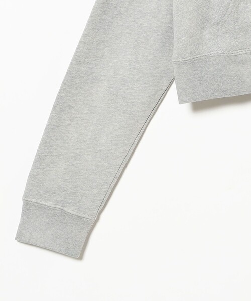 Ray BEAMS（レイビームス）の「スウェット ジップ フーディー（パーカー・レディース・ライトグレー/チャコールグレー・ONE SIZE）」の17枚目の写真