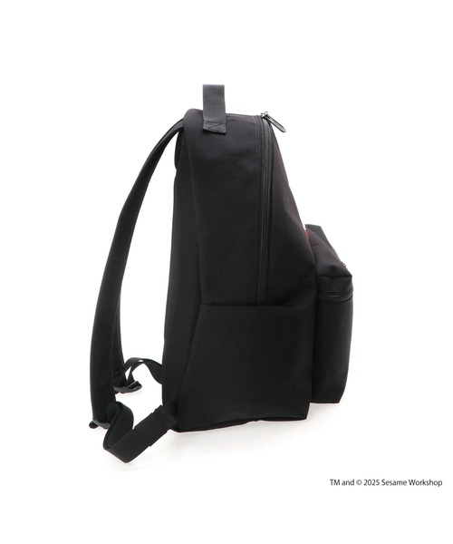 Manhattan Portage(マンハッタンポーテージ)の「KIDDIE BIG APPLE BACKPACK (SM) 500D CORDURA SESAME ST(バックパック/リュック・キッズ・ブラック・SMALL)」の3枚目の写真