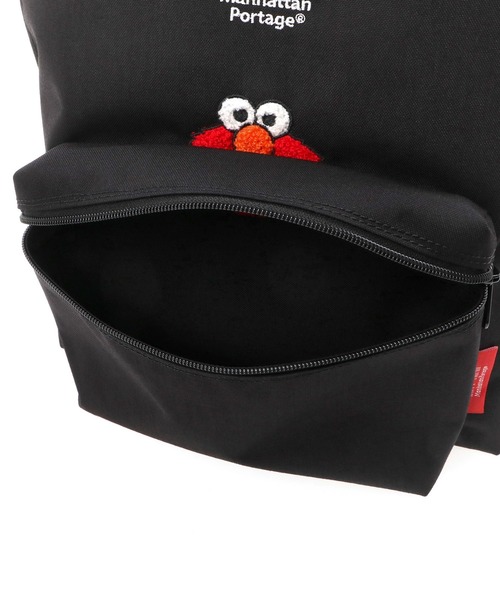 Manhattan Portage(マンハッタンポーテージ)の「KIDDIE BIG APPLE BACKPACK (SM) 500D CORDURA SESAME ST(バックパック/リュック・キッズ・ブラック・SMALL)」の7枚目の写真
