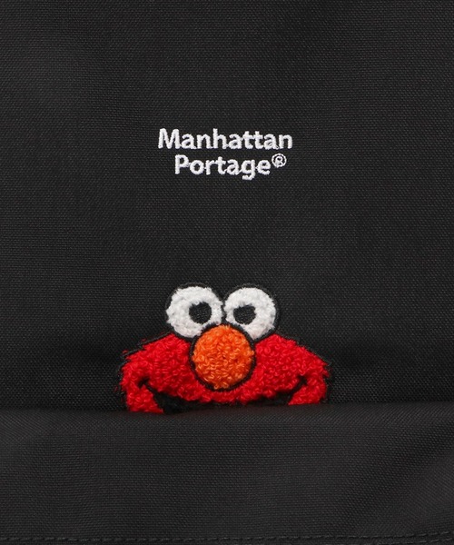 Manhattan Portage(マンハッタンポーテージ)の「KIDDIE BIG APPLE BACKPACK (SM) 500D CORDURA SESAME ST(バックパック/リュック・キッズ・ブラック・SMALL)」の9枚目の写真