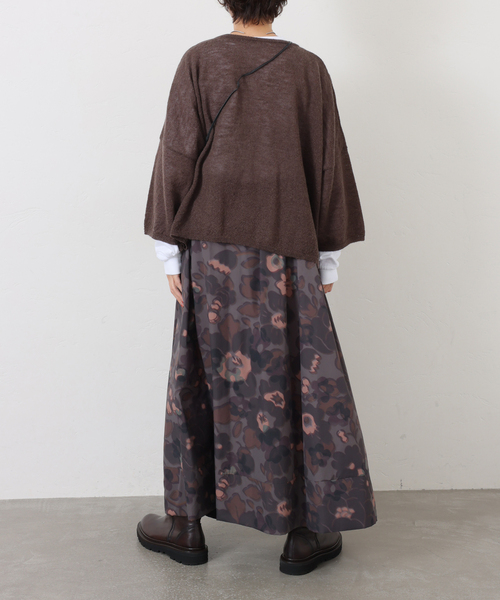 JOURNAL STANDARD LUXE（ジャーナルスタンダード　ラックス）の「モヘヤMIX プルオーバー（ニット/セーター・レディース・ホワイト/ブラウン/ブラック・FREE）」の13枚目の写真