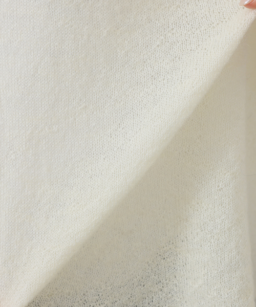 JOURNAL STANDARD LUXE（ジャーナルスタンダード　ラックス）の「モヘヤMIX プルオーバー（ニット/セーター・レディース・ホワイト/ブラウン/ブラック・FREE）」の14枚目の写真