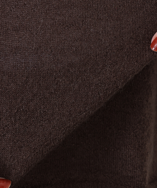 JOURNAL STANDARD LUXE（ジャーナルスタンダード　ラックス）の「モヘヤMIX プルオーバー（ニット/セーター・レディース・ホワイト/ブラウン/ブラック・FREE）」の6枚目の写真