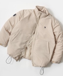 U.S. POLO ASSN.（ユーエスポロアッスン）の「U.S. POLO ASSN./ユーエスポロアッスン Level7 Padded Jacket/オーバーサイズ 中綿 ファイバーダウン レベル7 パデッドジャケット/パファージャケット/レディース メンズ（ダウンジャケット/コート）」