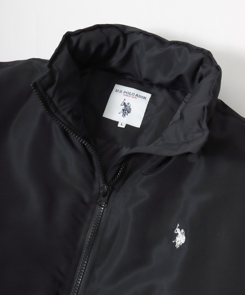 U.S. POLO ASSN.（ユーエスポロアッスン）の「U.S. POLO ASSN./ユーエスポロアッスン Level7 Padded Jacket/オーバーサイズ 中綿 ファイバーダウン レベル7 パデッドジャケット/パファージャケット/レディース メンズ（ダウンジャケット/コート・メンズ・アイボリー/ブラック/カーキ/ベージュ・M/L/LL）」の22枚目の写真