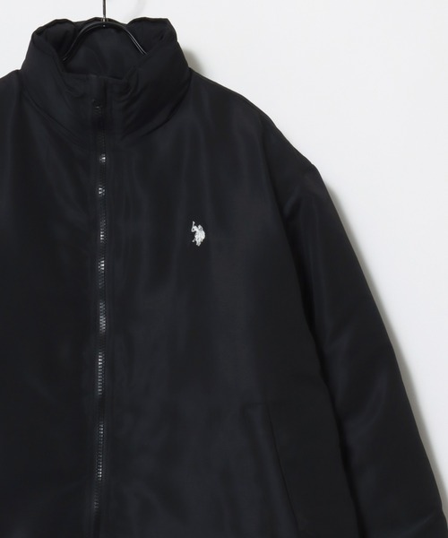 U.S. POLO ASSN.（ユーエスポロアッスン）の「U.S. POLO ASSN./ユーエスポロアッスン Level7 Padded Jacket/オーバーサイズ 中綿 ファイバーダウン レベル7 パデッドジャケット/パファージャケット/レディース メンズ（ダウンジャケット/コート・メンズ・アイボリー/ブラック/カーキ/ベージュ・M/L/LL）」の6枚目の写真