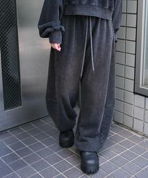 WEGO | WEGO/【25年秋冬新作】カーブデザインスウェットパンツ(スウェットパンツ)