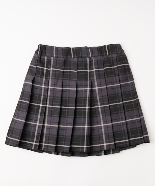URBAN CHERRY（アーバンチェリー）の「【インナーパンツ付】チェックプリーツスカート（スカート・キッズ・グリーン/グレー/ブルー/ピンク/ライトブルー・140cm/130cm/120cm/150cm/110cm）」の13枚目の写真
