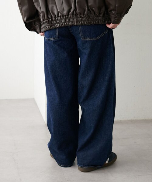 DISCOAT(ディスコート)の「LEVIS SUPER BAGGY BARREL SHADE VIEW(デニムパンツ・メンズ・ネイビー・26cm/27cm)」の5枚目の写真