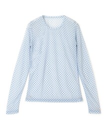 EDITION | シアープリント クルーネックトップ(Tシャツ/カットソー)