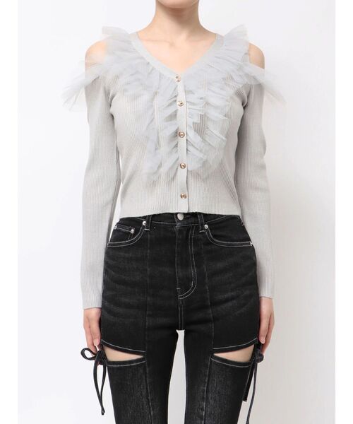 セール】シアーフリルニットトップス（ニット/セーター）｜RESEXXY