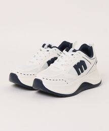 moz（モズ）の「moz(モズ)ニットメッシュ軽量厚底ダッドスニーカー（スニーカー）」