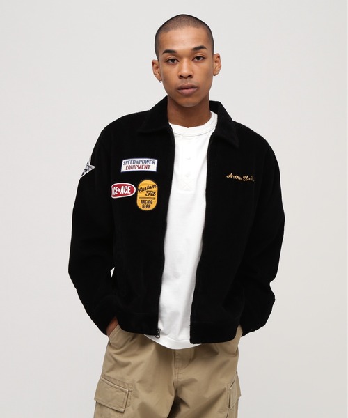 AVIREX(アヴィレックス)の「《A.A.R.C》CORDUROY SWING TOP / コーデュロイ スイングトップ / AVIREX / アヴィレックス(その他アウター・メンズ・ブラウン/ブラック・L/M/XL/2XL)」の3枚目の写真