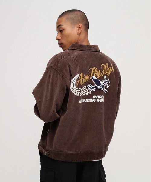 AVIREX(アヴィレックス)の「《A.A.R.C》CORDUROY SWING TOP / コーデュロイ スイングトップ / AVIREX / アヴィレックス(その他アウター・メンズ・ブラウン/ブラック・L/M/XL/2XL)」の12枚目の写真