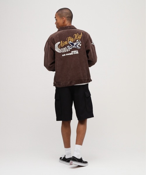 AVIREX(アヴィレックス)の「《A.A.R.C》CORDUROY SWING TOP / コーデュロイ スイングトップ / AVIREX / アヴィレックス(その他アウター・メンズ・ブラウン/ブラック・L/M/XL/2XL)」の14枚目の写真