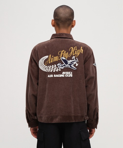 AVIREX(アヴィレックス)の「《A.A.R.C》CORDUROY SWING TOP / コーデュロイ スイングトップ / AVIREX / アヴィレックス(その他アウター・メンズ・ブラウン/ブラック・L/M/XL/2XL)」の16枚目の写真