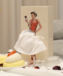 MILLION CARATS（ミリオンカラッツ）の「【アート × ユーモア】《SPEXTRUM》ティッシュをアートに変える“Tissue UP”。暮らしに遊び心と美しさを添える、等身大の“見せる日常雑貨”のティッシュケース（インテリア雑貨）」