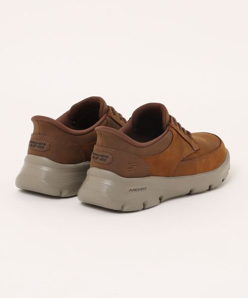 SKECHERS(スケッチャーズ)の「《SKECHERS》53 ARCH FIT GARZA-ROWAN(スニーカー・メンズ・ブラック×ブラック/ブラウン・28.0cm/27.5cm/27.0cm/26.5cm/26.0cm/25.5cm/25.0cm)」の3枚目の写真