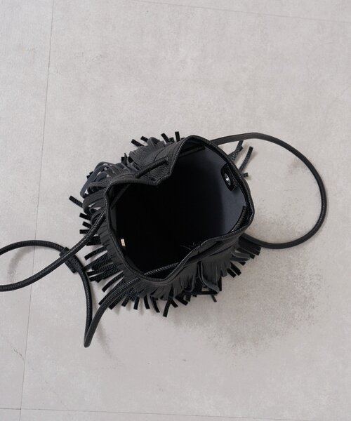 SHENERY(シーナリー)の「フリンジバッグ(トートバッグ・レディース・ブラック/ブラウン・FREE)」の10枚目の写真